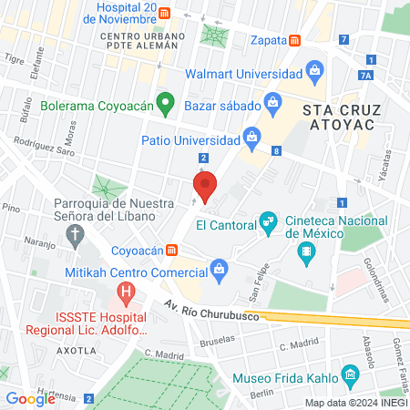 Dr. Héctor A. Solís Tremari map