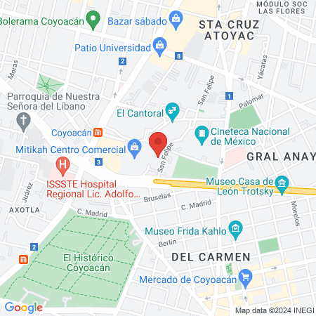 Dr. Jair Rosas - Coloproctólogo en CDMX map