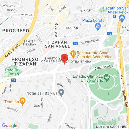 JOSSCLAUDE Pedregal map