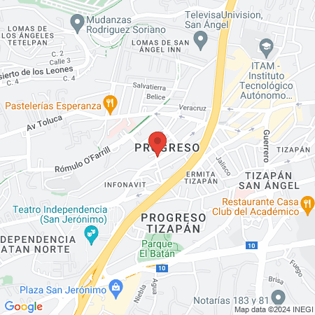 Oly Loredo Salon map