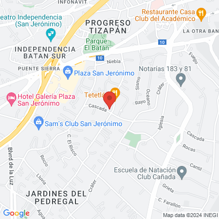 Aura Francia Edith Barcenas Orozco Fisioterapeuta Álvaro Obregón map