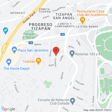 Juana Hernández Domínguez map