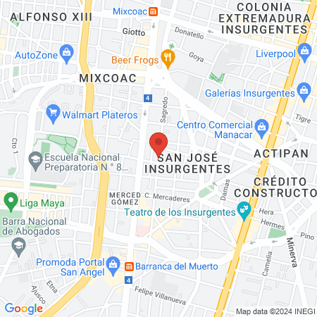 ESTETICA UNISEX PILET map