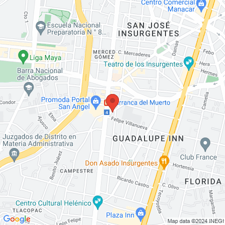 peluqueria la elegante map