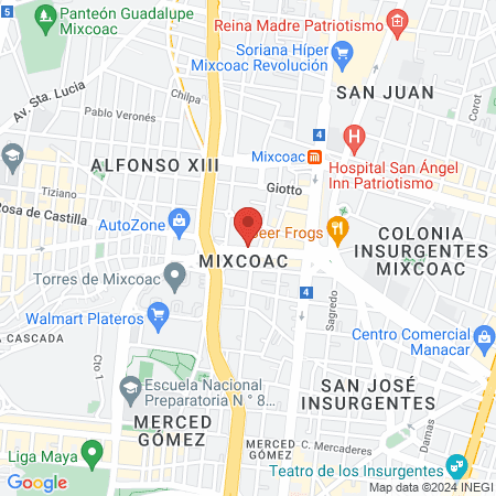 *Peluquería Eugenio* map