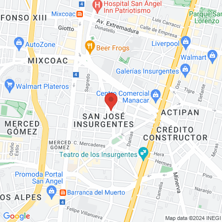 Nube 9 Salón Spa map