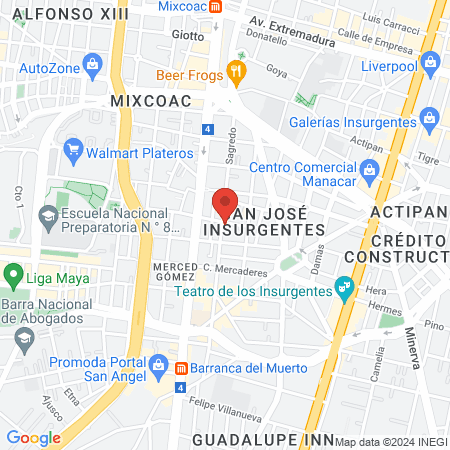 SAGREDO BOXING CLUB map