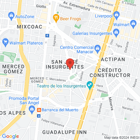 Dra. Diana Ethel Martínez Pancardo, Dentista - Odontólogo map