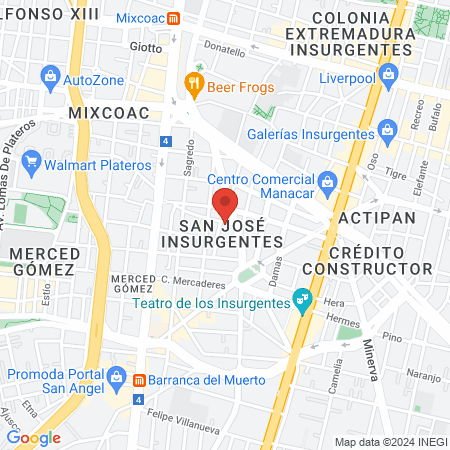 Langarica Savigñon Jorge Dr map