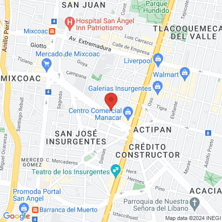 Centro Médico Especializado map