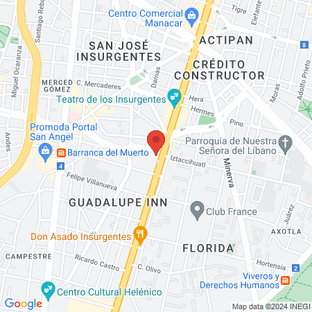 Lic. Angelica Ramos Cortés map