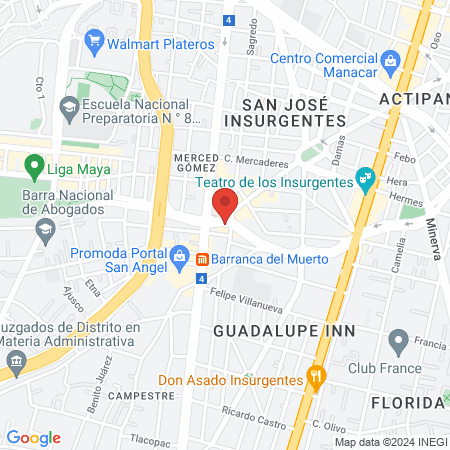 Sonrisas Forever (Barranca del Muerto) map