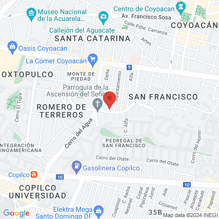 Estetica Facial y Corporal Vannesa Solís map