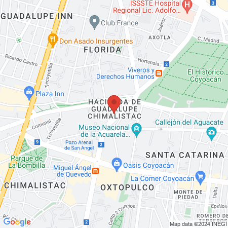 Clínica e DENTAL map