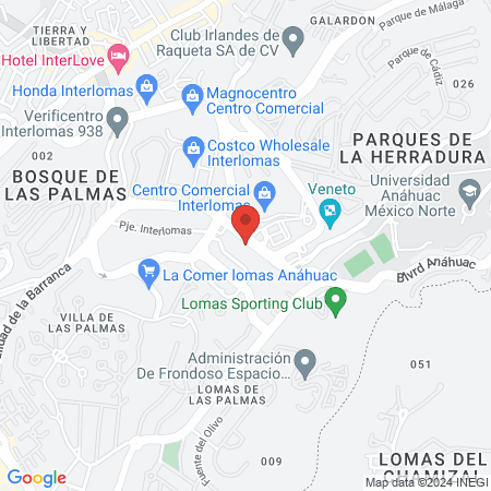 INTERLOMAS DENTAL GROUP by DR. JOSÉ MIGUEL ELIZALDE E. map