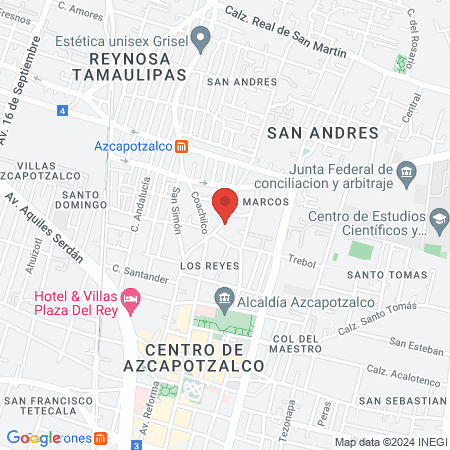 Barber Club Alemán map