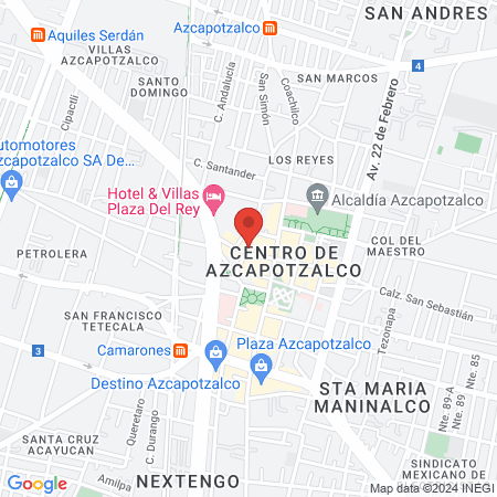 Natura Curativa Un Oasis de Salud map