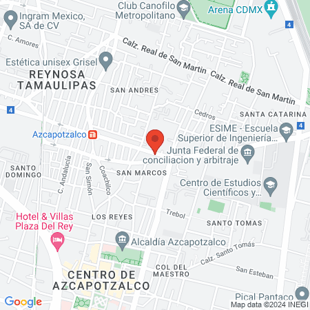 Zarate Barbosa Maricela map