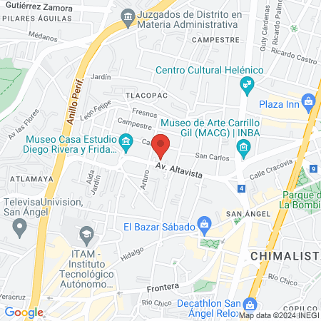 Condiodo Altavista - Depilación Láser map