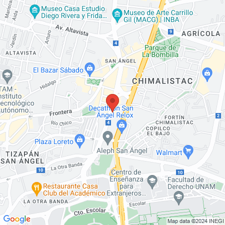 Estetica Magic Touch map