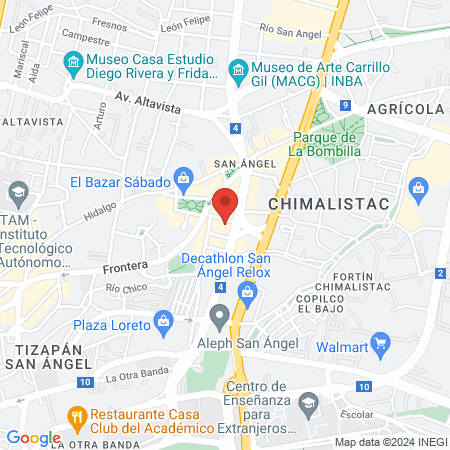 Clinica Dental San Angel map