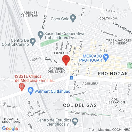 BARBER SHOP MEXICOLOMBIA map