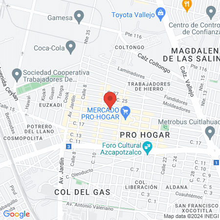 Dra Maria Del Carmen García Pantoja Médico General Ciudad de México map
