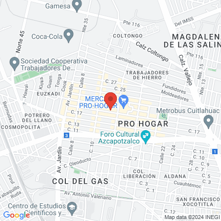 CENTRO VETERINARIO PRO HOGAR (antes San José) map