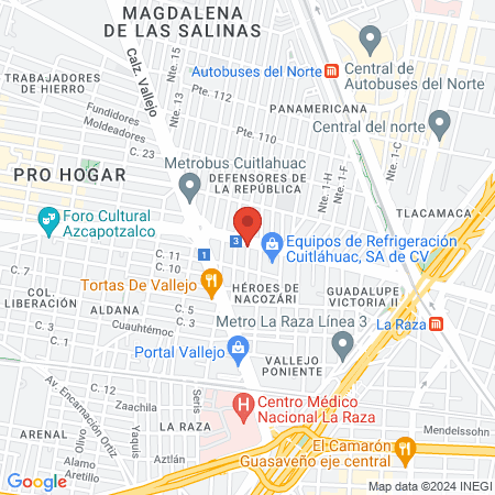 Centro de Especialidades Dentales Dra. Nancy Cruz map