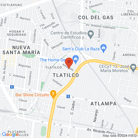 CIRUJANO DENTISTA ORTODONCIA map