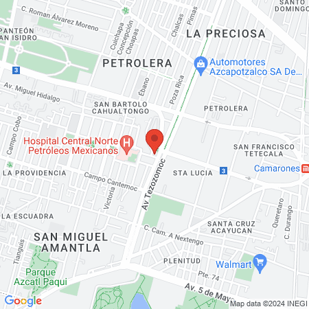 Clinica Dr. Juan Vela map