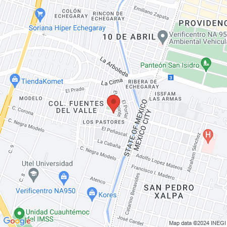 Estética Y Barbería B&V map