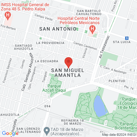 CENTRO DE SALUD T I SAN MIGUEL AMANTLA map
