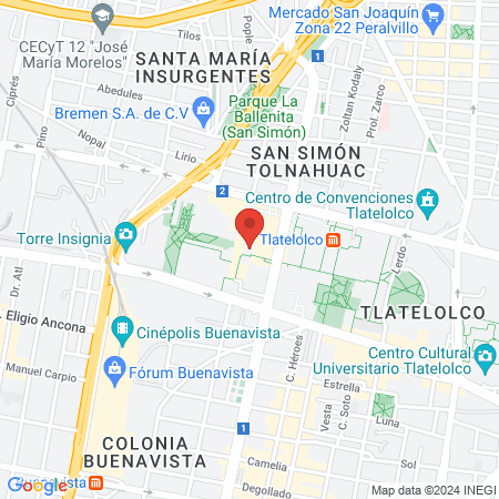 ISSSTE Clínica de Especialidades Dentales Dr. Honorato Villa Acosta map