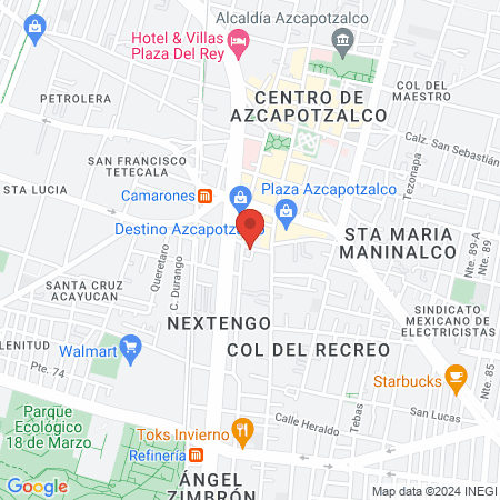 Servicios Médicos map