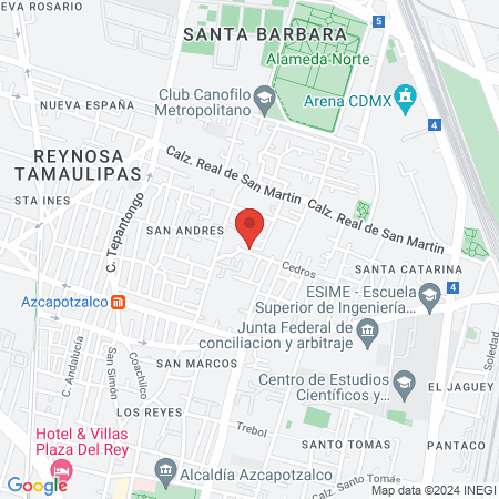 Salón Barbería Ce-12 map