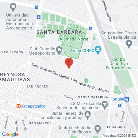 Servicios Administrativos Proa Sa De Cv map