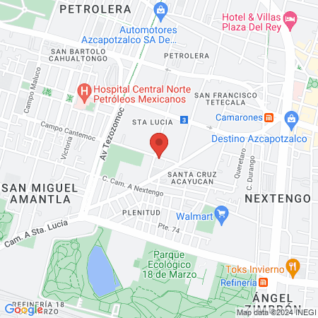 Estética "Santa Lucia" map