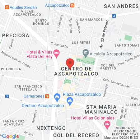 Consultorio dental y Podólogo map