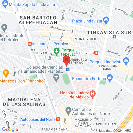 W SPA LINDAVISTA map