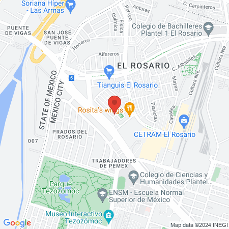 Odontología integral Teaaciztli map