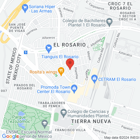 Clínica veterinaria map