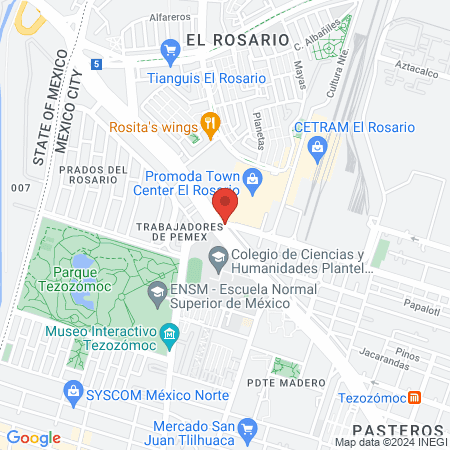 XPRESS NAIL BAR EL ROSARIO map