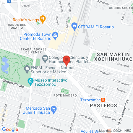 Estética París map