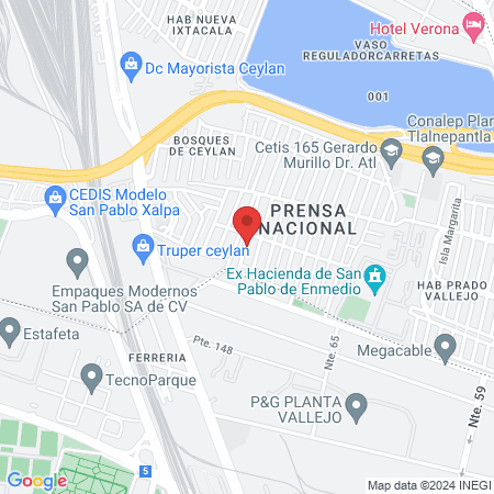 Urgencias medicas Dr. Flores map