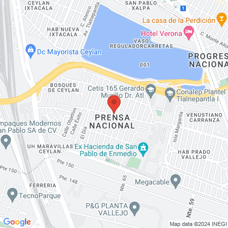 Quiropráctico Alduncin map