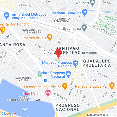 Dra. Jessica Sofia Rosales G. map