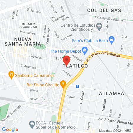 Servicios Podológicos Integrales "El griego" map