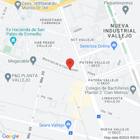 Odontología Integral Dra. Martha Hernández map