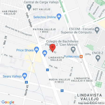 Consultorio Dental VH Dent map